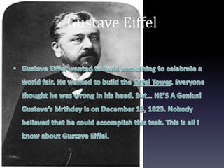 Gustave Eiffel
 