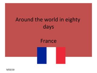 Around the world in eighty  days France 