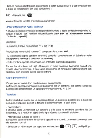 France Télécom - Diatonis 5 - Manuel : Option sans fil.