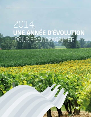Franceagrimer rapport d'activite année 2014
