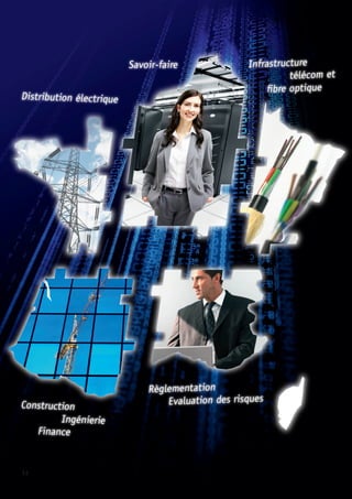 13
2.1 Attractivité existante de la
France pour les Datacenters
Un Datacenter est un système complexe et
l’attractivité de la France peut se mesurer sur
différents critères, détaillés dans le chapitre
suivant. Ce qui est important, c’est que sur
un ensemble de critères, la France présente
une attractivité globalement positive pour
amener les décideurs à choisir notre territoire
plutôt que celui d’un de nos voisins.
Ces avantages sont :
•	 Une distribution de l’énergie électrique
très fiable,
•	 Un prix de l’énergie électrique stable et peu
élevé (il est important de noter ici que le
coût de la consommation électrique d’un
Datacenter sur 3 ans est parfois supérieur
à l’investissement initial, d’où l’importance
de cet aspect),
•	 Une énergie électrique faiblement 	
émettrice  de CO2
,
•	 Une infrastructure Télécom fiable et
ouverte à la concurrence,
•	 Une infrastructure de fibres optiques
largement déployée et connectée direc-
tement aux pays principaux acteurs de
l’économie numérique,
•	 Un prix du m2
foncier peu élevé,
•	 Une position géostratégique au carrefour
de l’Europe,
•	 Une population d’ingénieurs et de 	
techniciens reconnue.
En développant ses Datacenters, la France
construit son infrastructure de leader de
la nouvelle économie.
Afin de compléter cette première partie sur
l’attractivité de la France, nous avons choisi
d’inclure dans les pages suivantes un ex-
trait d’une étude récente, menée par le CRIP	
(www.crip-asso.fr), « L’observatoire des Direc-
teurs d’infrastructures et de production – Mai
2009 », qui résume très bien les critères de
localisation des Datacenters dans le monde.
 