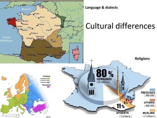 Language & dialects

Cultural differences

Religions

 