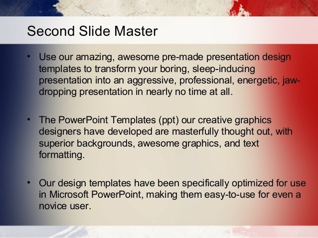 france presentation powerpoint template by poweredtemplate com