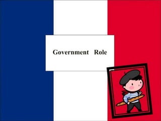 Education System in France
Government Role
Government Role
 