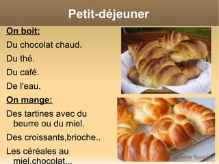 On déjeune entre 14 et 15h.