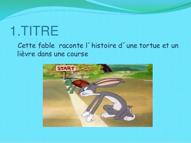 Le Lievre Et La Tortue