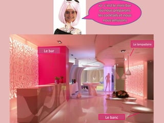 Le lampadaire

Le bar




         Le banc
 