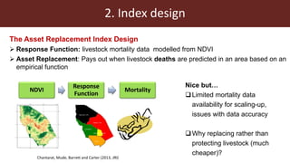 Designing index-based insurance for livestock