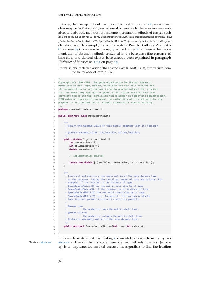 Master thesis database