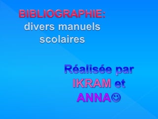 Francese anna e ikram