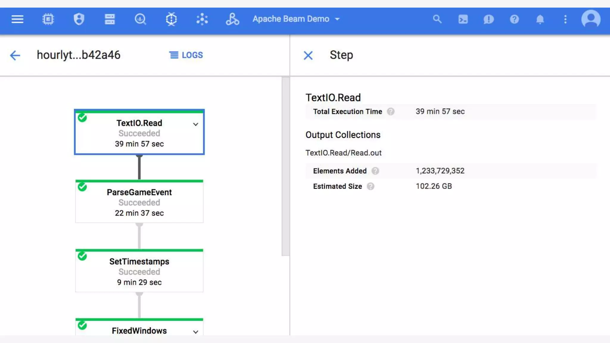 Portable Streaming Pipelines with Apache Beam