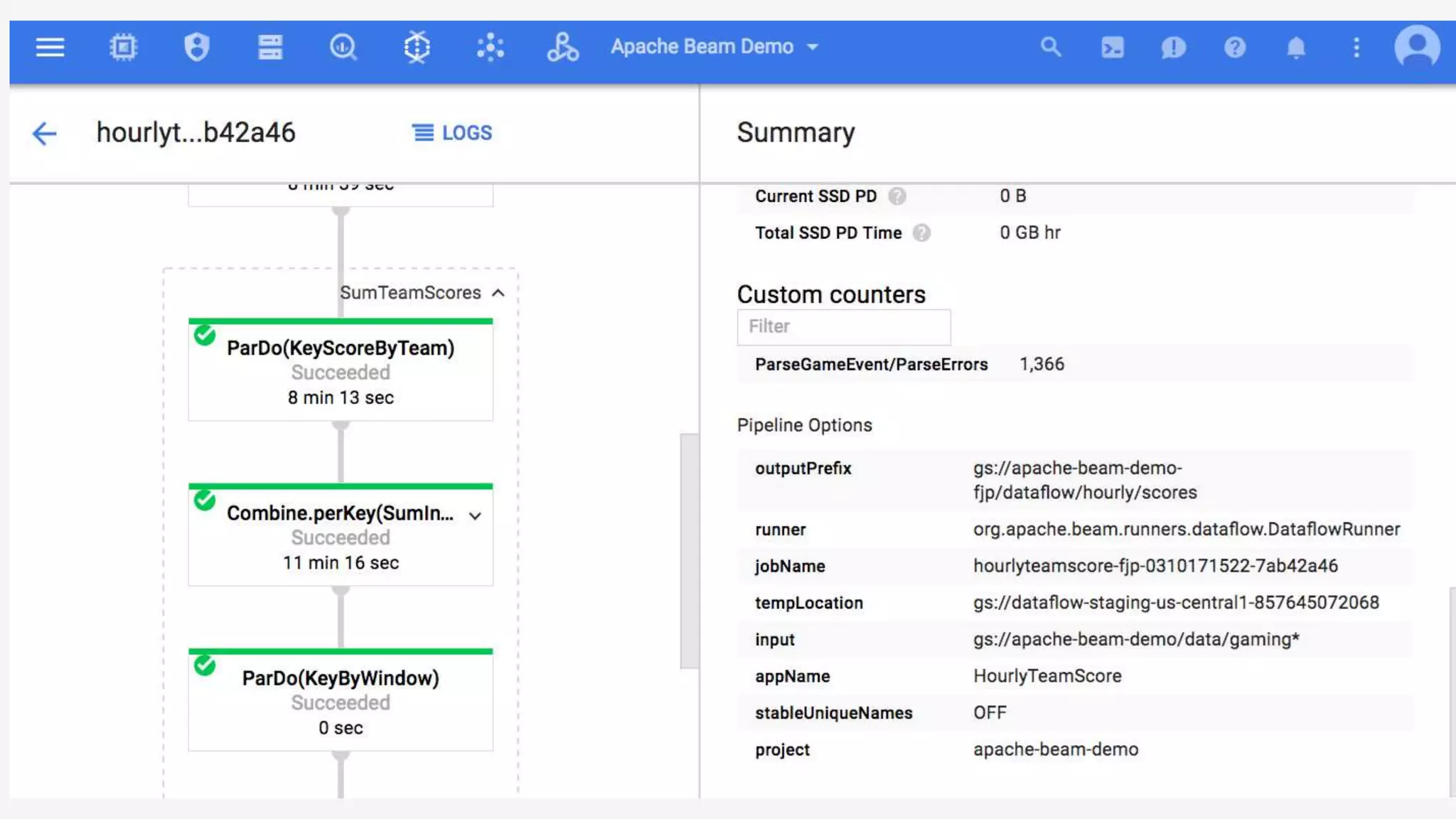 Portable Streaming Pipelines with Apache Beam