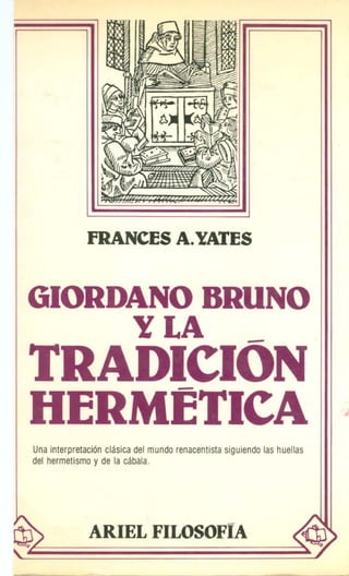 Giordano bruno y la tradición hermética