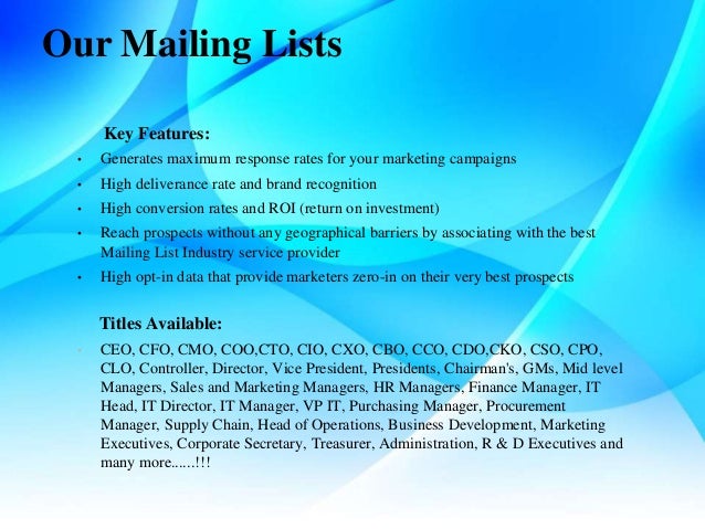 France Top Decision Makers Email List Images, Photos, Reviews