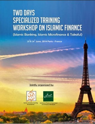 2 Days Specialized Training Workshop on Islamic Finance in France