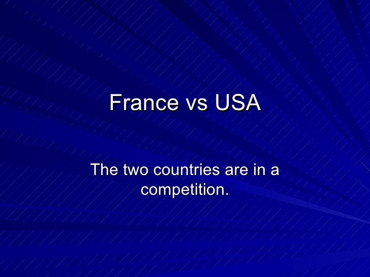 France vs USA