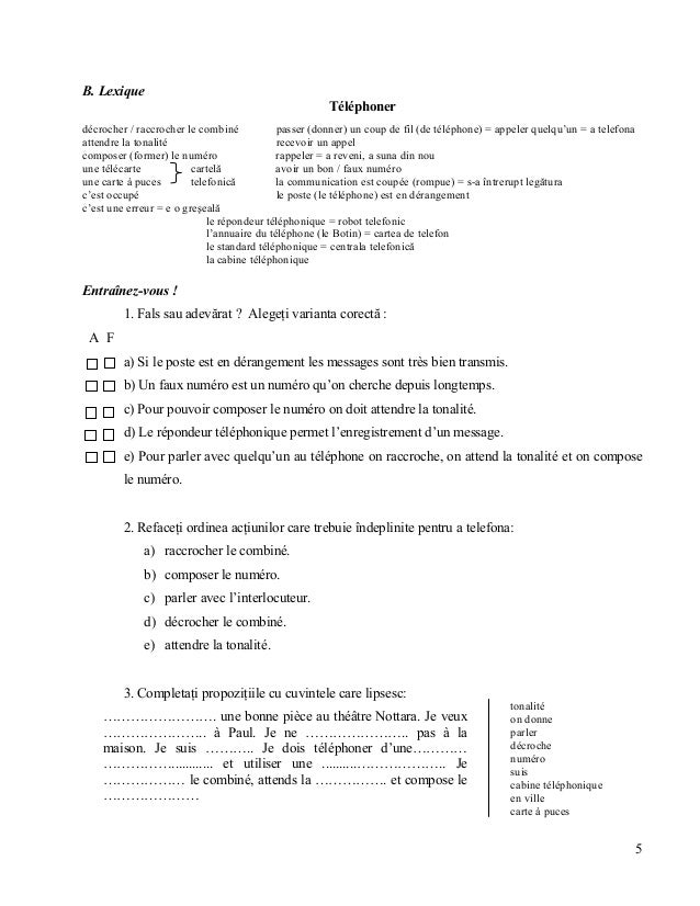 Franceza Intermediari