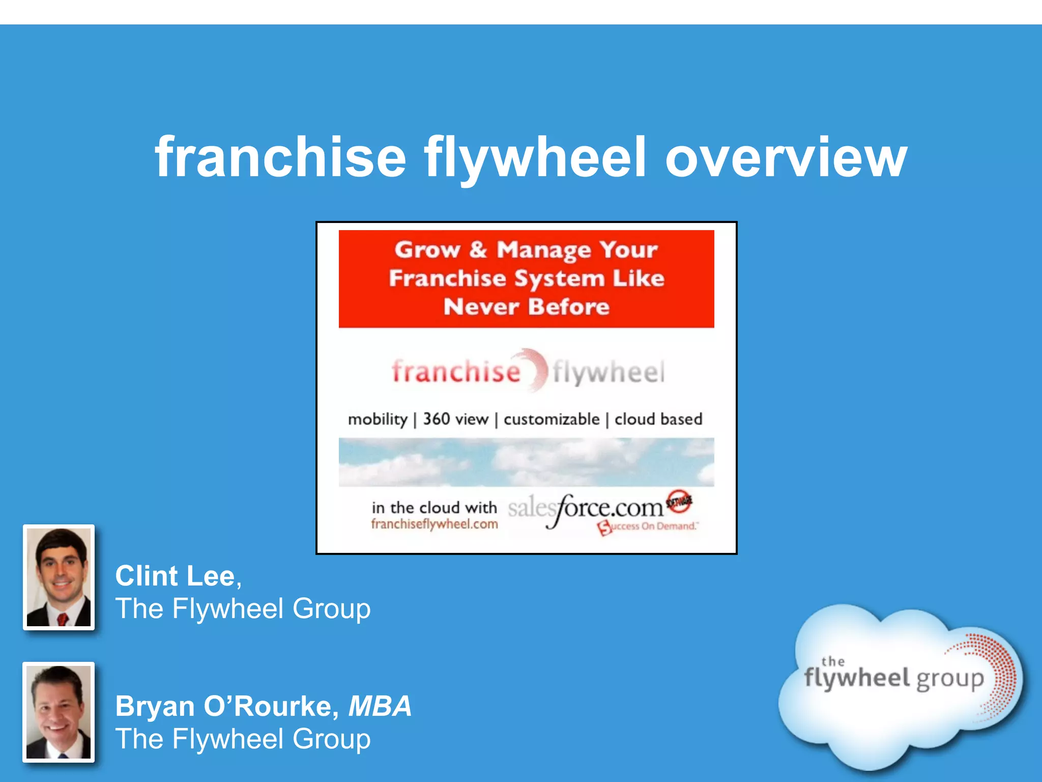 Franchise Flywheel Overview PPT