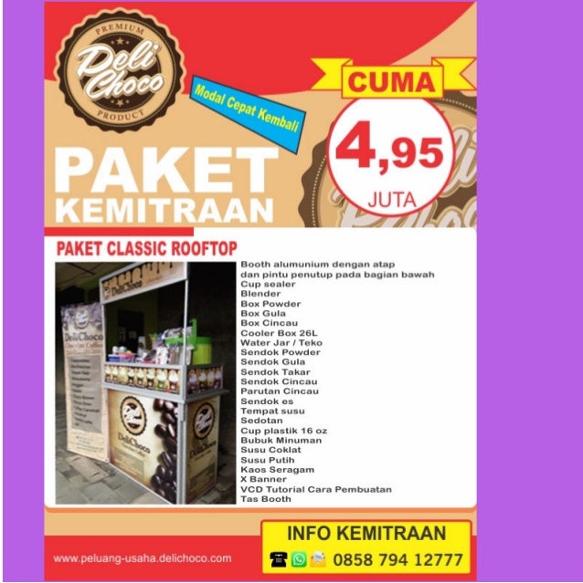 Franchise Minuman Terlaris L Delichoco L Makassar L 0858 794 127