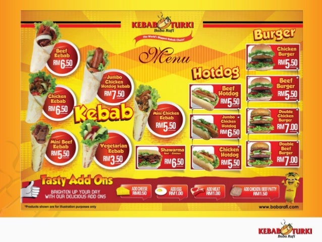 Franchise Proposal - Kebab Turki Baba Rafi Malaysia