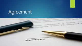 Agreement
 