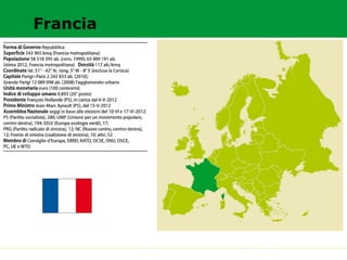 Stati dell’Europa occidentale
Francia
 