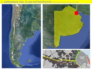 1. ARRANQUE DEL PLAN ESTRATÉGICO/ Delimitación tentativa del área de trabajo
 