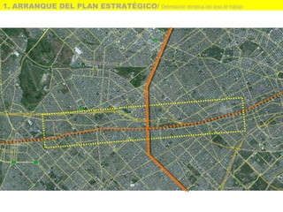 1. ARRANQUE DEL PLAN ESTRATÉGICO/ Delimitación tentativa del área de trabajo
 