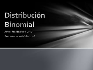 Annel Montelongo Ortiz
Procesos Industriales 2.-D

 