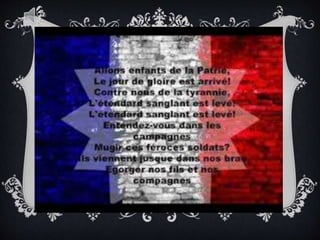 HYMNE
La marsigliese
 