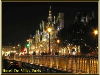 Hotel De Ville, Paris 