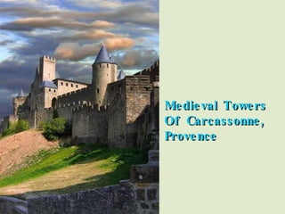 Medieval Towers Of Carcassonne, Provence 