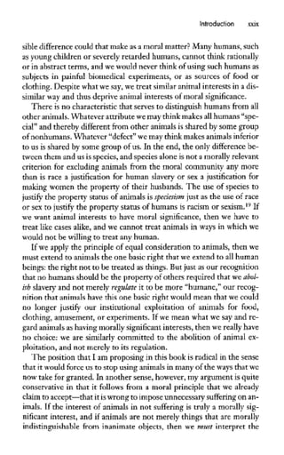 Introduction to Animal Rights - Gary Francione | PDF