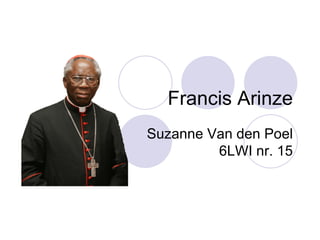 Francis Arinze Suzanne Van den Poel  6LWI nr. 15 