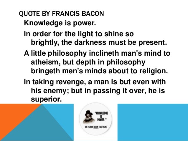 Knowledge essays