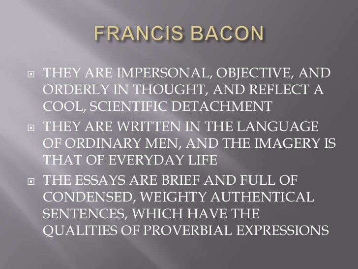 of love essay by francis bacon