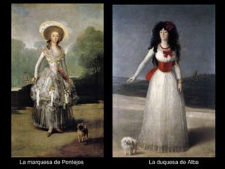 La marquesa de Pontejos La duquesa de Alba 