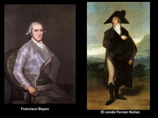 Francisco Bayeu El conde Fernán Núñez 