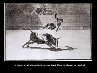 La ligereza y el atrevimiento de Juanito Apiñani en el coso de  Madrid 