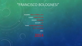 “FRANCISCO BOLOGNESI” 
NOMBRE: MILLA TORRES, JACK 
CURSO: COMPUTACIÓN 
GRADO: SEGUNDO 
SECCIÓN: “B” 
TEMA: ECONOMÍA REGIONAL 
EN LA COLONIA 
AÑO: 
2014 
 