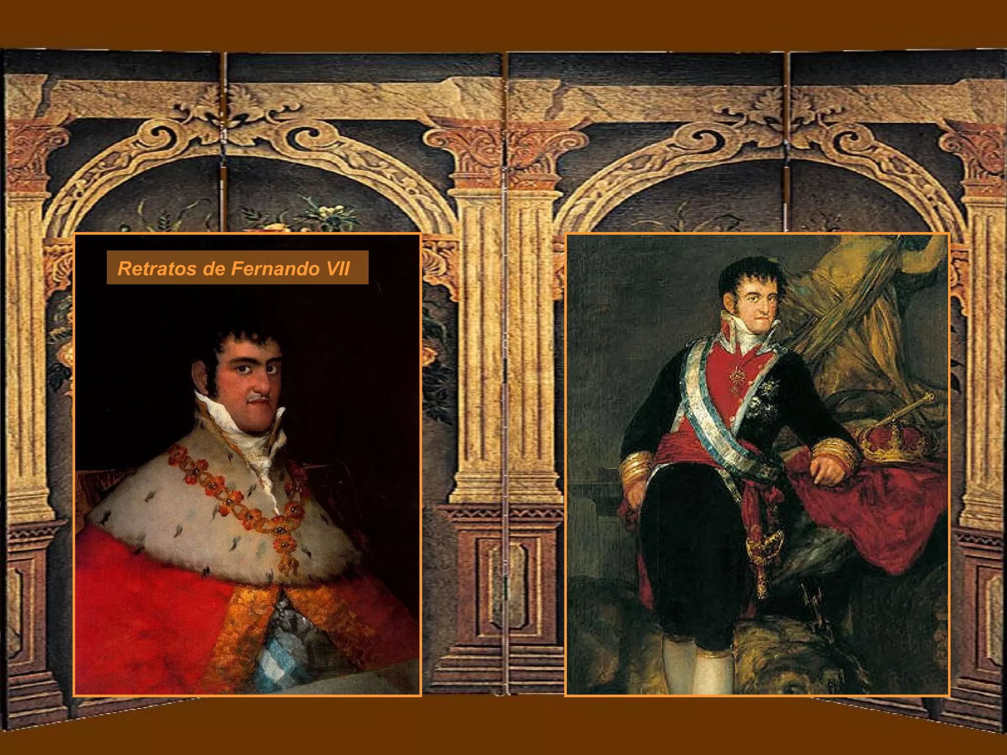 Retratos de Fernando VII