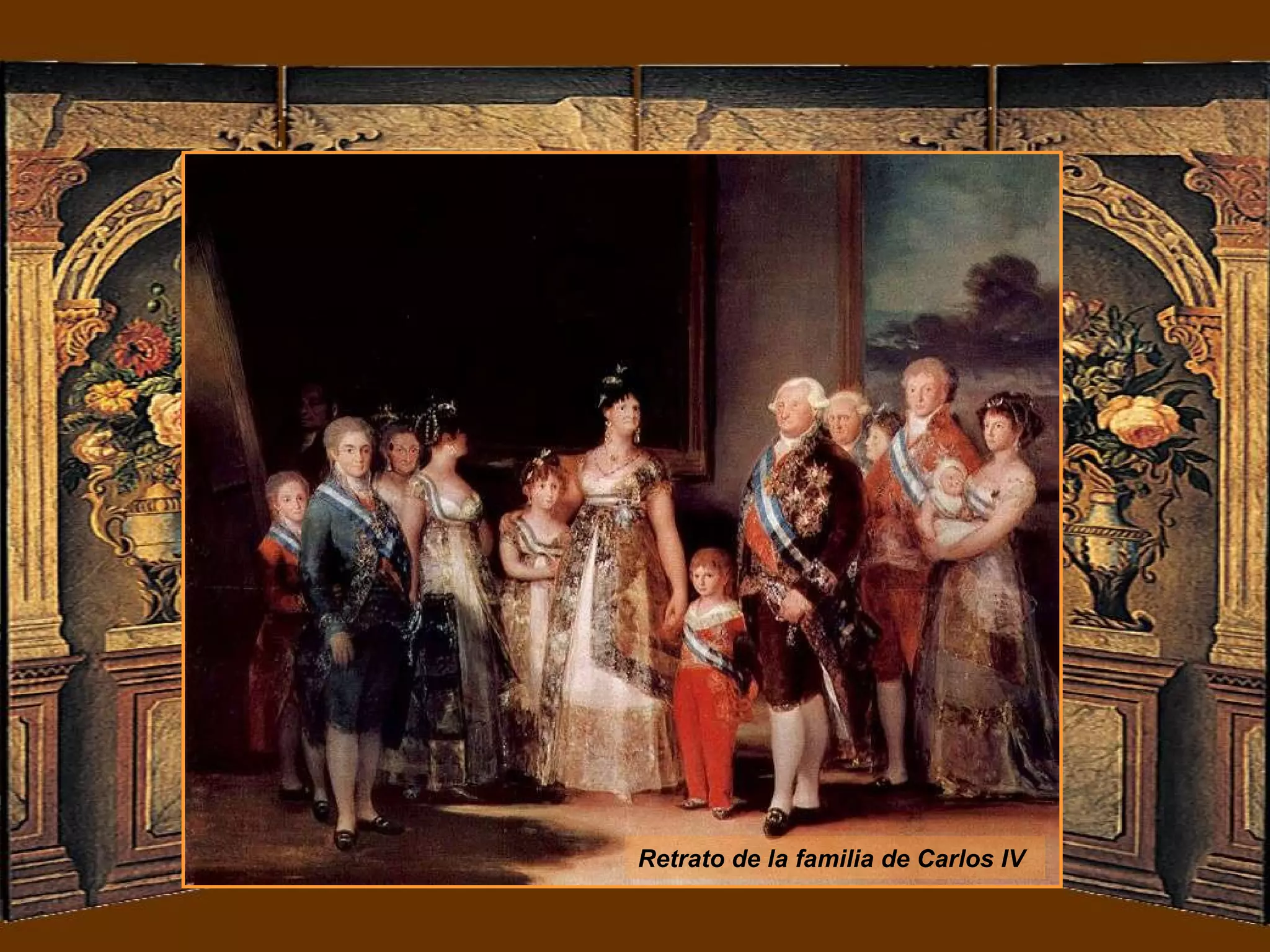 Retrato de la familia de Carlos IV