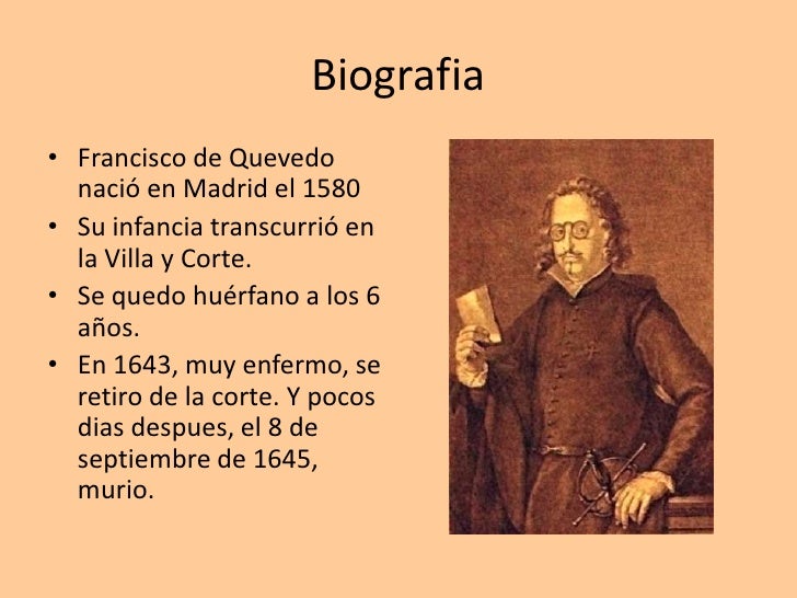 Francisco de quevedo