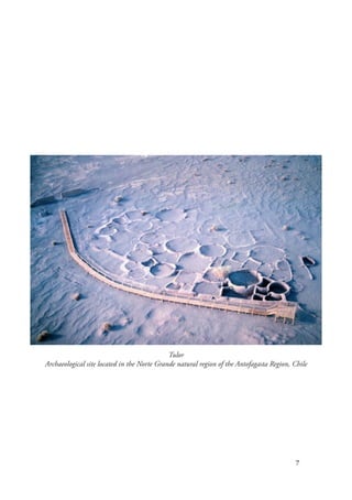 7
Tulor
Archaeological site located in the Norte Grande natural region of the Antofagasta Region, Chile
 