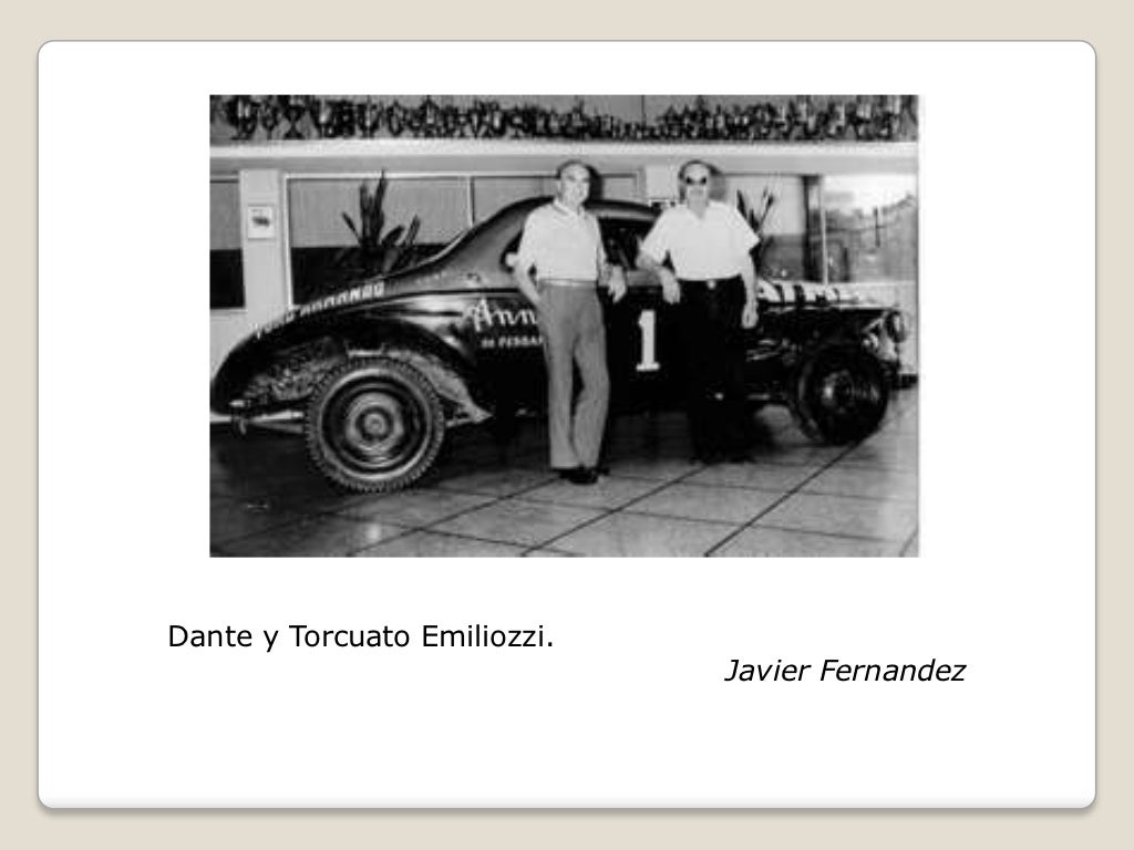Historia del Turismo Carretera. Francisco Javier Fernandez