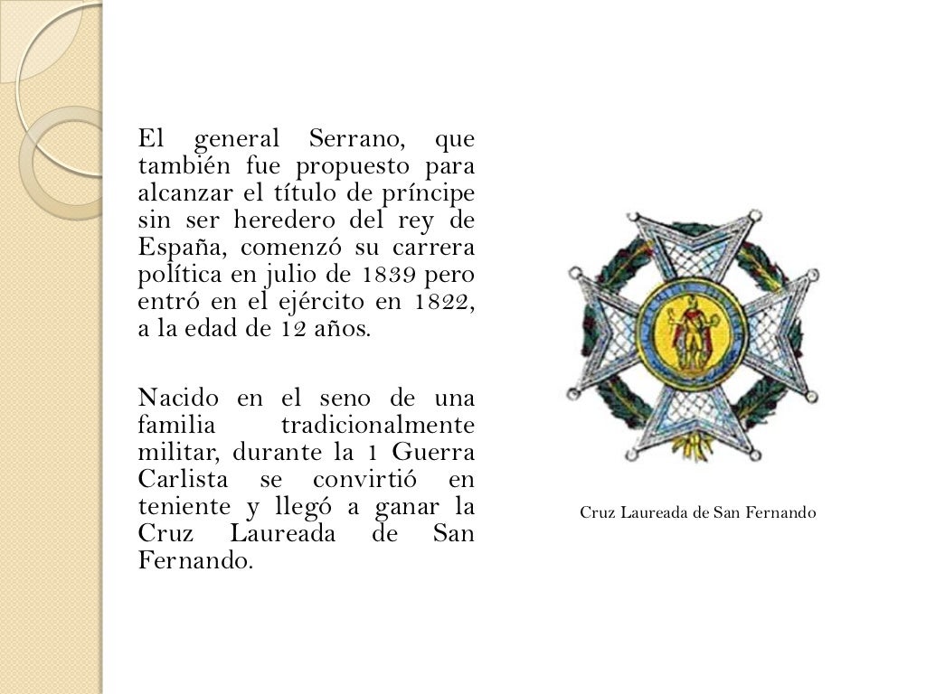 Francisco serrano y domínguez