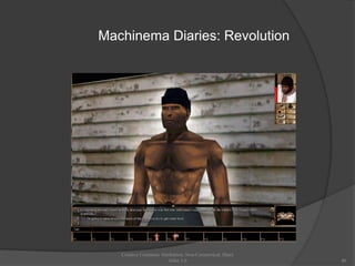 Machinema Diaries: Revolution




   Creative Commons Attribution, Non-Commerical, Share
                        Alike 3.0                        40
 