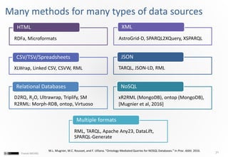 Integrating Heterogeneous Data Sources in the Web of Data | PPTX