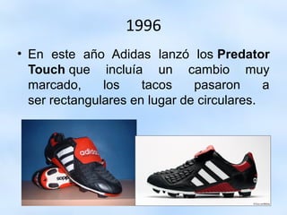 historia de las adidas predator