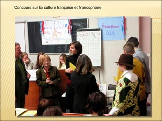 Concours sur la culture française et francophone 